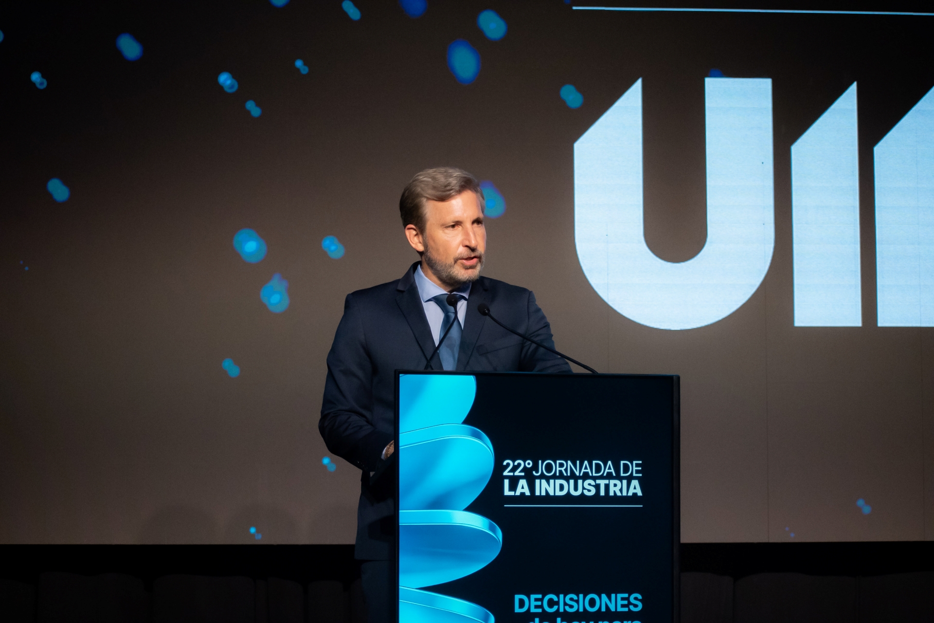 Frigerio ofrendó a los industriales la promesa de reformar el Código Procesal Laboral